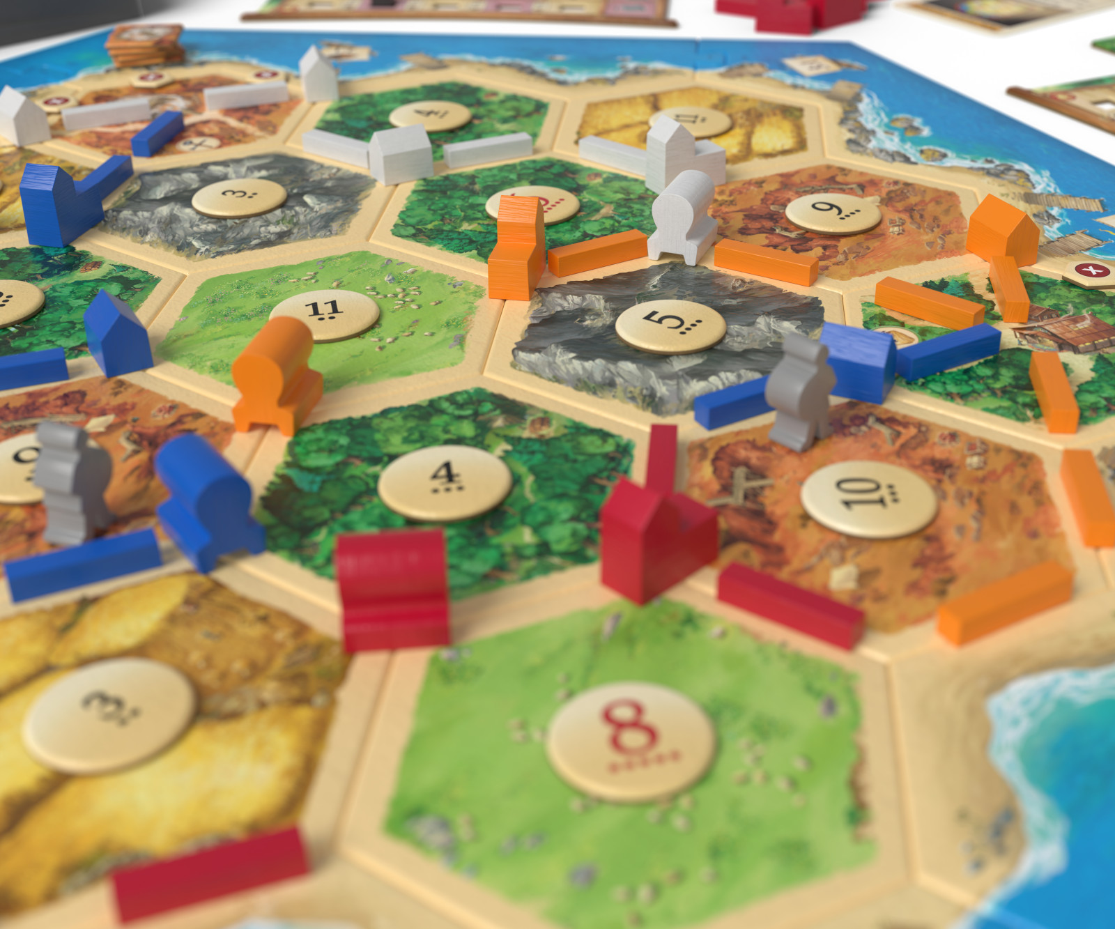 CATAN (6th Edition) : Traders and Barbarians Expansion